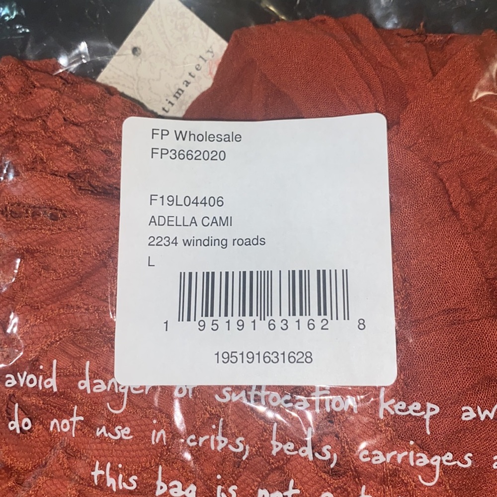 NWT Free People Adella cami - Picture 7 of 9